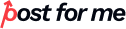 Post for Me Logo